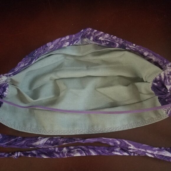 Adult Face Masks - Grape Swirl - Filter Pocket - Roomy - Breathable - Picture 5 of 7